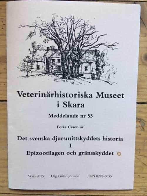 Folke Cerenius : Veterinärhistoriska Museet i Skara