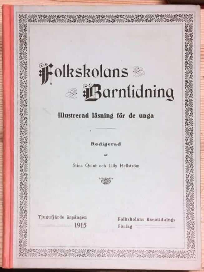 Folkskolans barntidning 1915