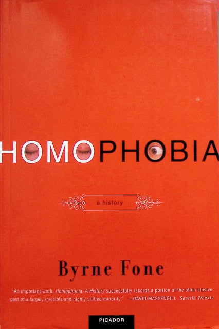 Fone Byrne : Homophobia