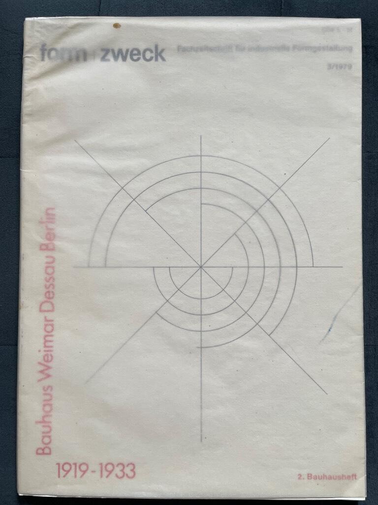 form+zweck. Fachzeitschrift für industrielle Formgestaltung Nr. 3/1979. 11. Jahrgang