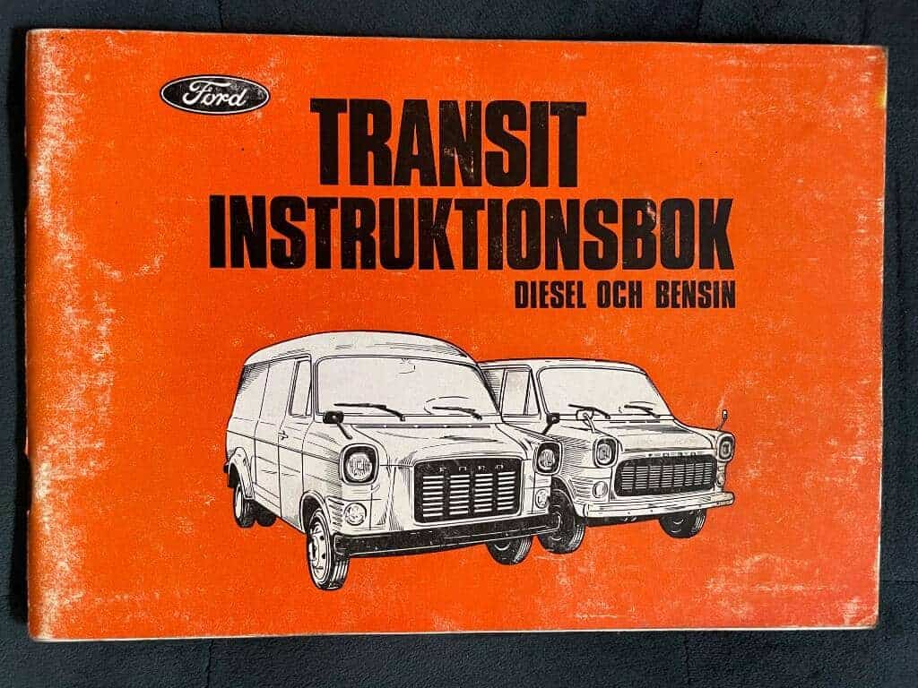 Fort Transit Instruktionsbok Diesel och Bensin