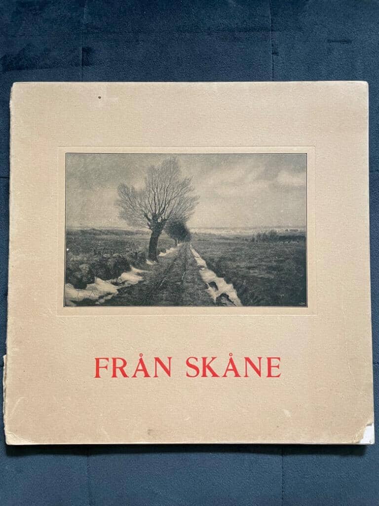 Fr. Carlsson : Svenska landskapsbilder I. Från Skåne.