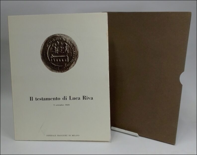 Franca Chiappa : Il testamento di Luca Riva