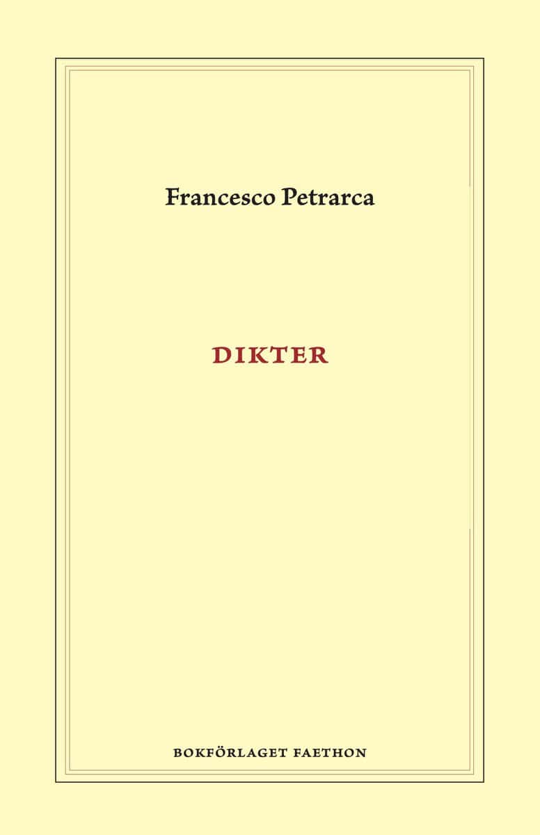 Francesco Petrarca : Dikter