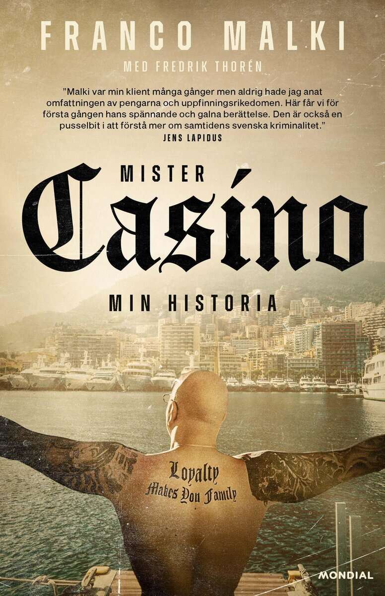 Malki, Franco ; Thorén, Fredrik : Mister Casino : min historia