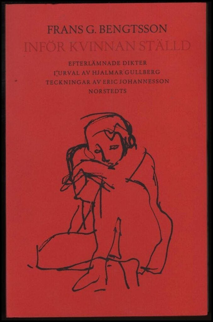Frans G. Bengtsson : Inför kvinnan ställd