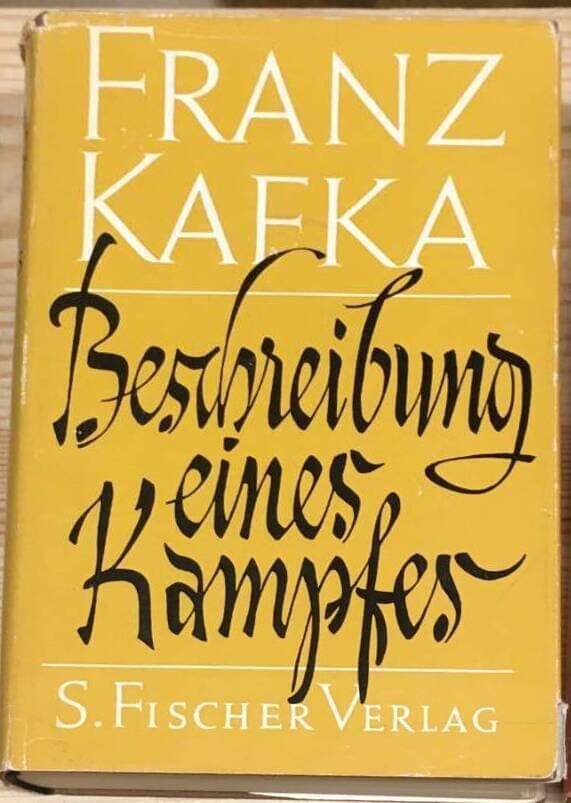 Franz Kafka : Beschreibung eines Kampfes