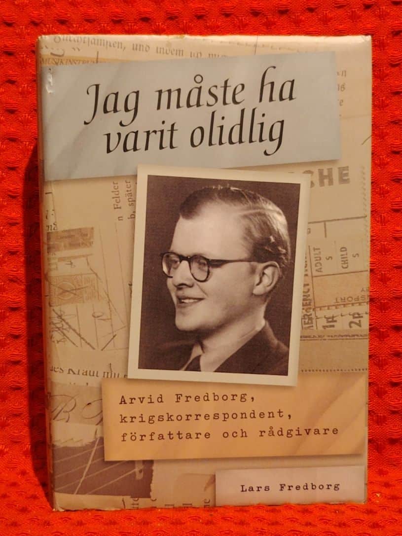 Fredborg, Lars, 1945-2023 : Jag måste ha varit olidlig