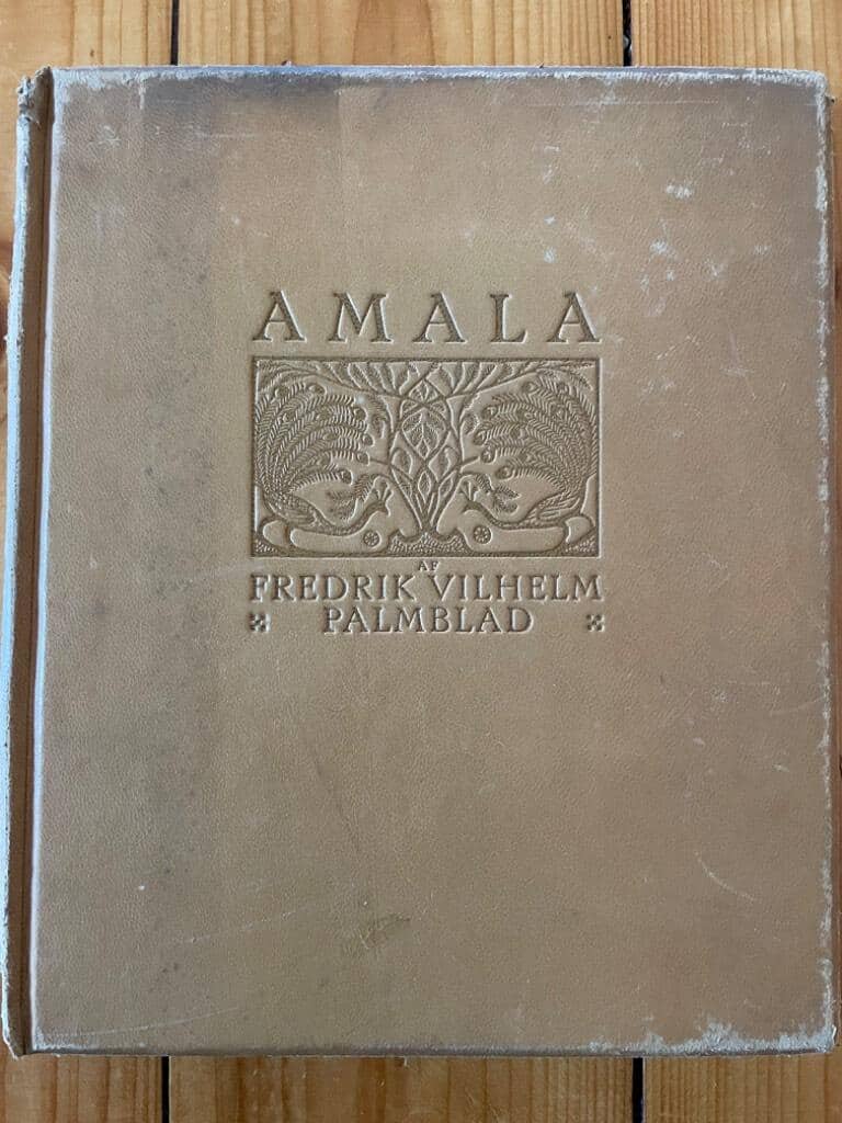 Fredrik Vilhelm Palmblad ; Sigge Bergström (ill.) : Amala. Indisk novell. Mästerstycken ur svensk litteratur 2