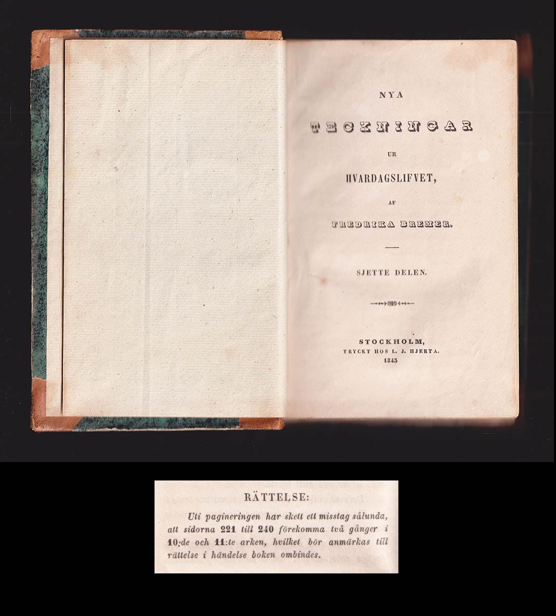 Fredrika Bremer : En dagbok