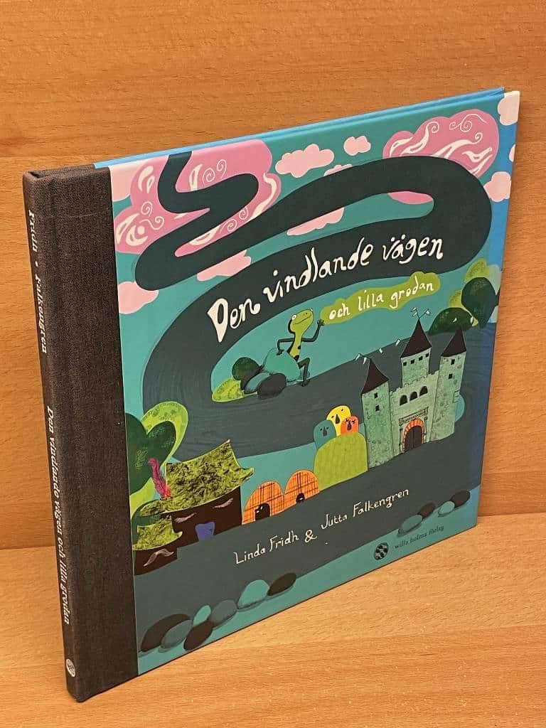 Fridh, Linda (text) ; Falkengren, Jutta (bild) : Den vindlande vägen och lilla grodan