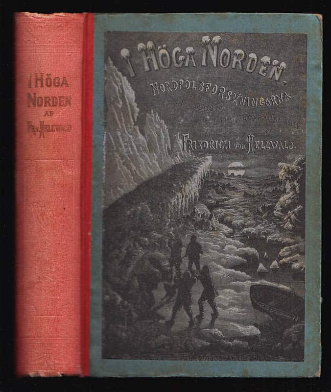 Friedrich von Hellwald : I höga Norden eller nordpolsforskningarna från äldsta till närvarande tider. Fri öfversättning af Fil. d:r C. R. Sundström. Med 28 Planscher, 108 Träsnitt i texten och 1 karta (Bröderna Zenos' karta återfinnes på sidan 257)