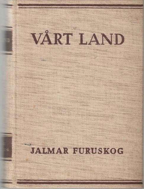 FURUSKOG JALMAR. : Vårt land
