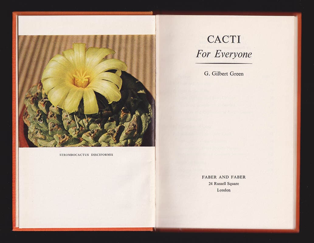 G. Gilbert Green : Cacti for Everyone