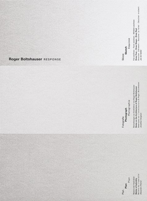 Galerie dArchitecture de Paris : Roger Boltshauser - Response