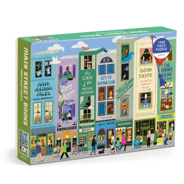 Galison : Main Street Books 1000 Piece Puzzle