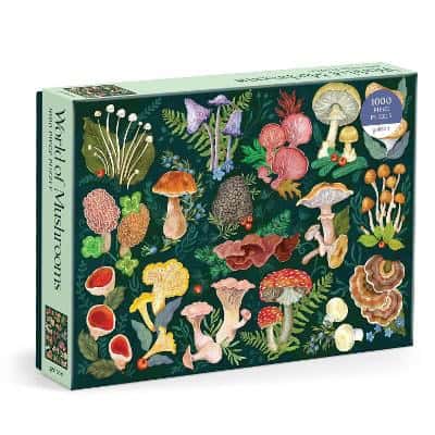 , : World of Mushrooms 1000 Piece Puzzle