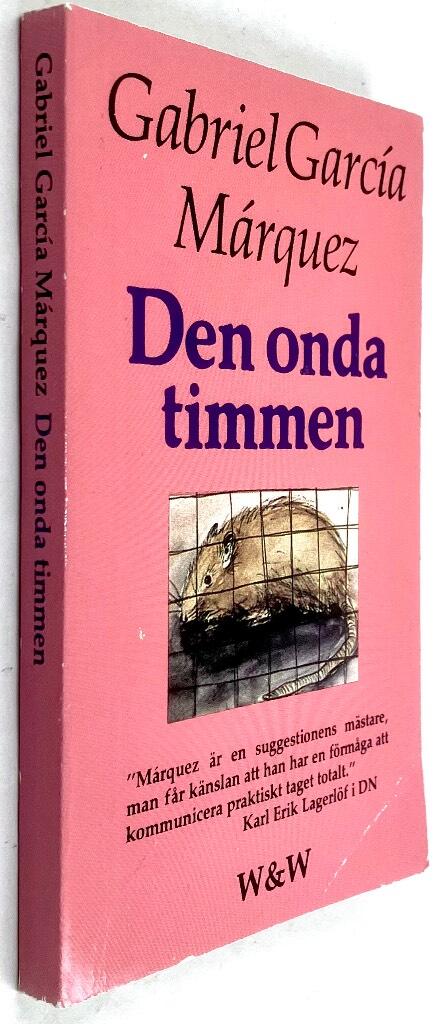 García Márquez, Gabriel ; Johansson, Sonia : Den onda timmen