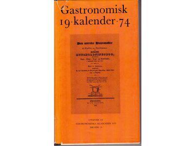 Gastronomisk kalender 1974
