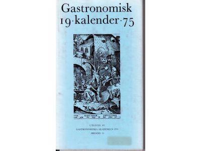 Gastronomisk kalender 1975