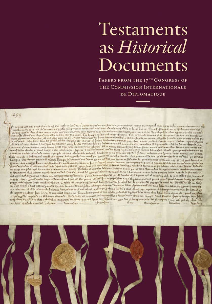 Gejrot, Claes ; Villads Jensen, Kurt ; Salonen, Kirsi ; Tock, Benoit-Michel [red.] : Testaments as historical documents