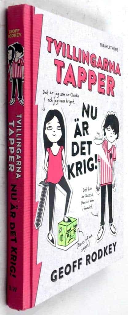 Geoff Rodkey : Nu är det krig - Tvillingarna Tapper - Bok 1