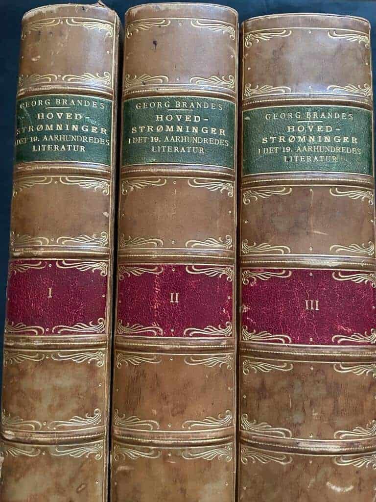 Georg Brandes : Hovedstrømninger i det 19. aarhundredes literatur I-III
