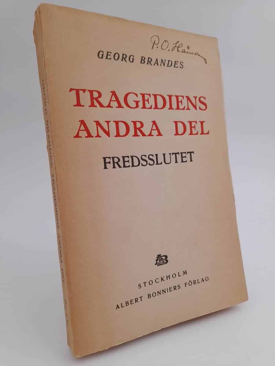 Georg Brandes : Tragediens andra del