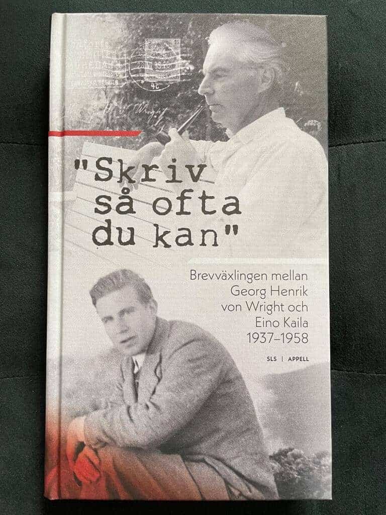 Georg Henrik von Wright : 'Skriv så ofta du kan'