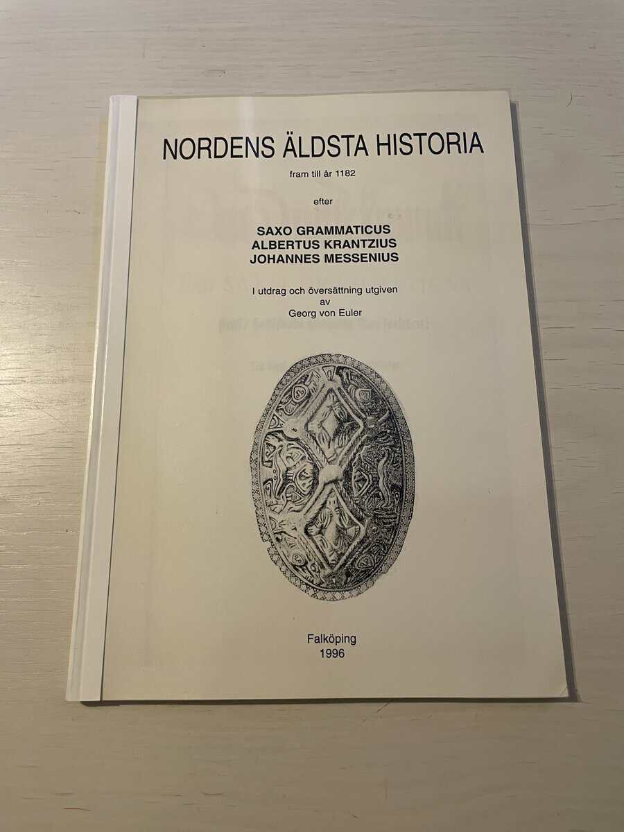 Georg von Euler : Nordens äldsta historia fram till år 1182
