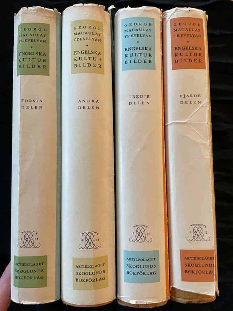 George Macaulay Trevelyan : Engelska kulturbilder 1-4