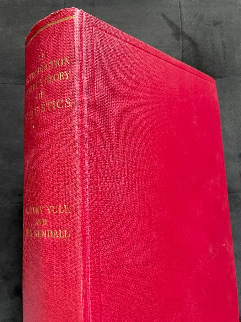 George Udny Yule : An Introduction to the Theory of Statistics