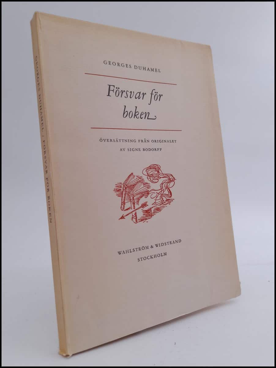 Georges Duhamel : Försvar för boken
