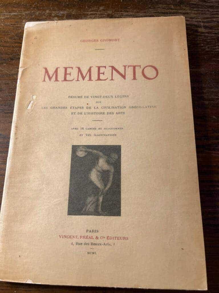 Georges Gromortt : Memento