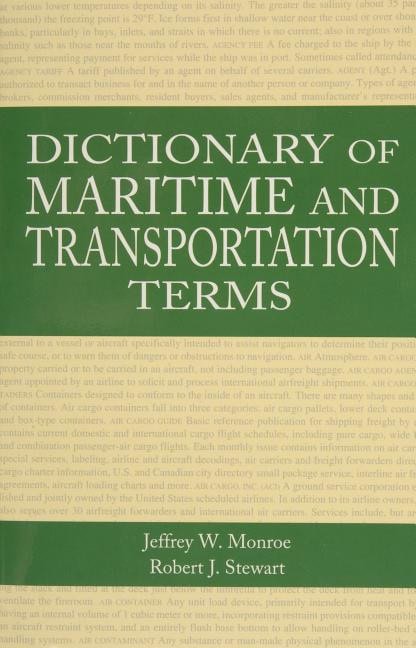 Gerald H. Ullman : Dictionary of maritime and transportation terms