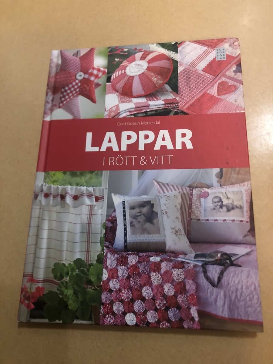 Gerd Gellein Merkesdal : Lappar i rött och vitt