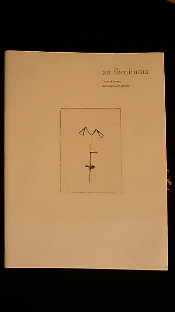 GERTRUD. SAMÉN : att förnimma torrnålsgravyrer med ord