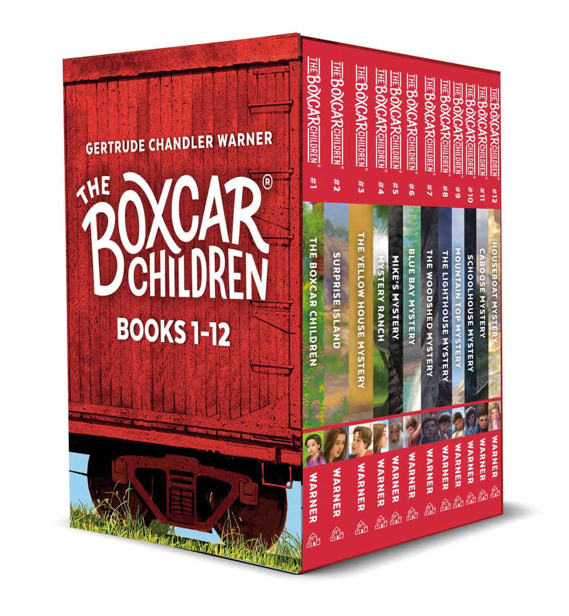 Gertrude Chandler Warner : The Boxcar Children Mysteries Boxed Set Books 1-12
