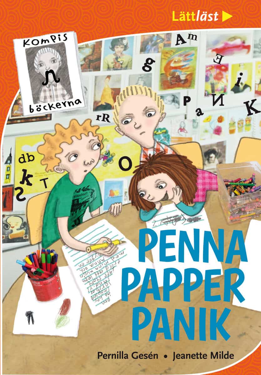 Gesén, Pernilla ; Milde, Jeanette : Penna, papper, panik