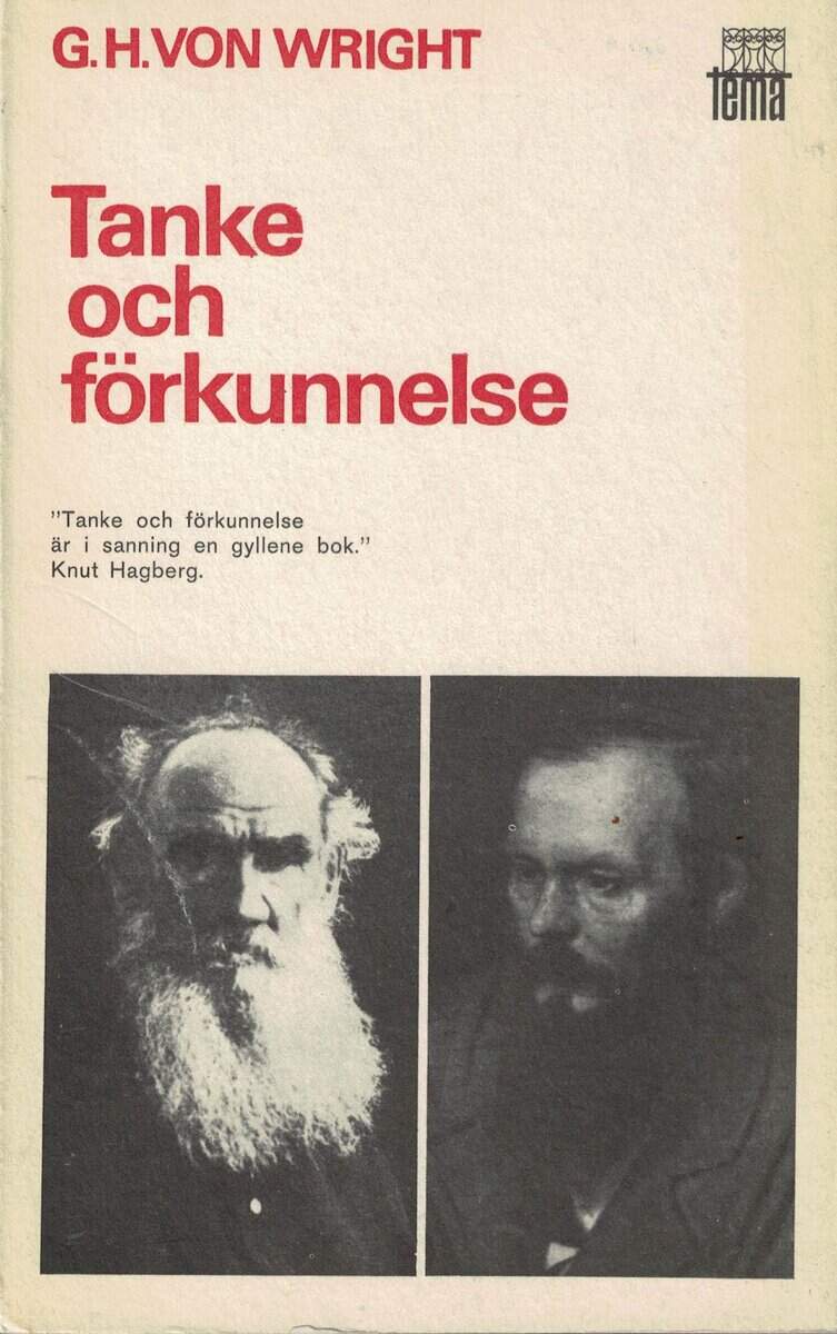 G.H. von Wright : Tanke och förkunnelse