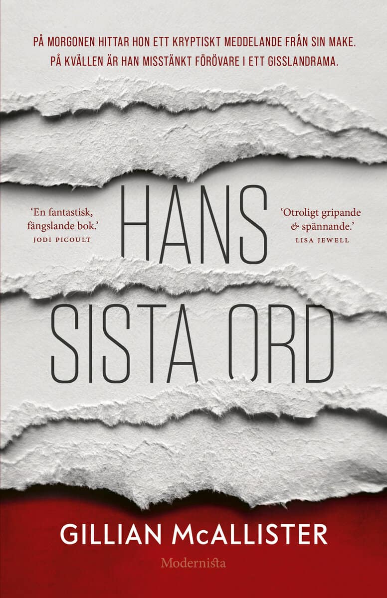 Gillian McAllister : Hans sista ord