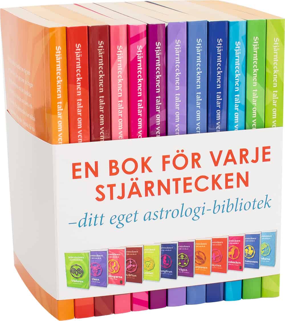 Gisela Melin : Stjärntecknen talar om vem du är (BOX med 12 böcker)