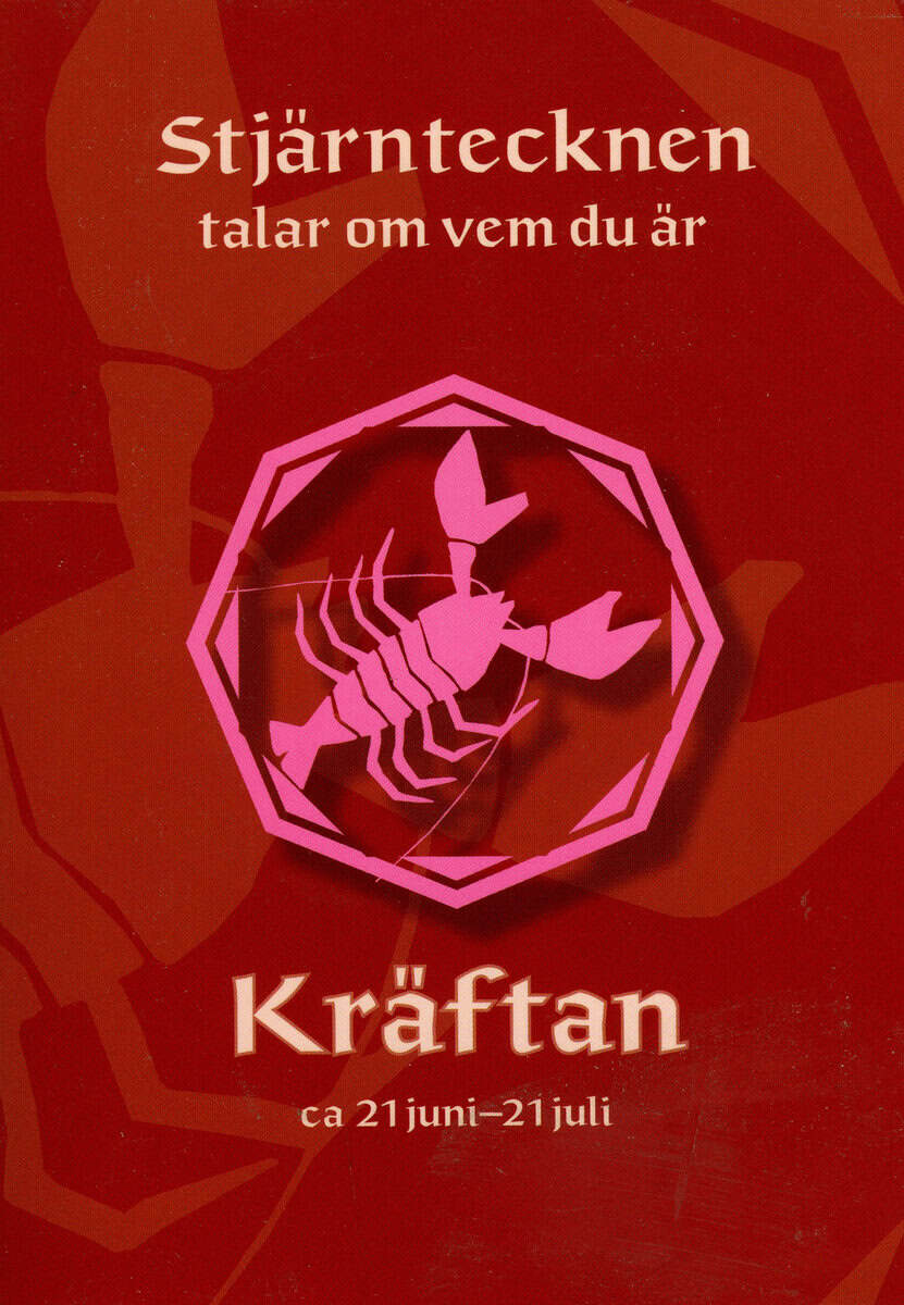 Gisela Melin : Stjärntecknen talar om vem du är : kräftan