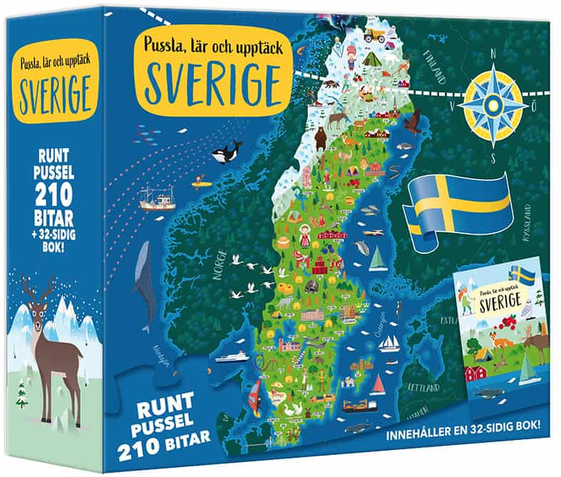 Giulia Pesavento : Pussla, lär och upptäck Sverige