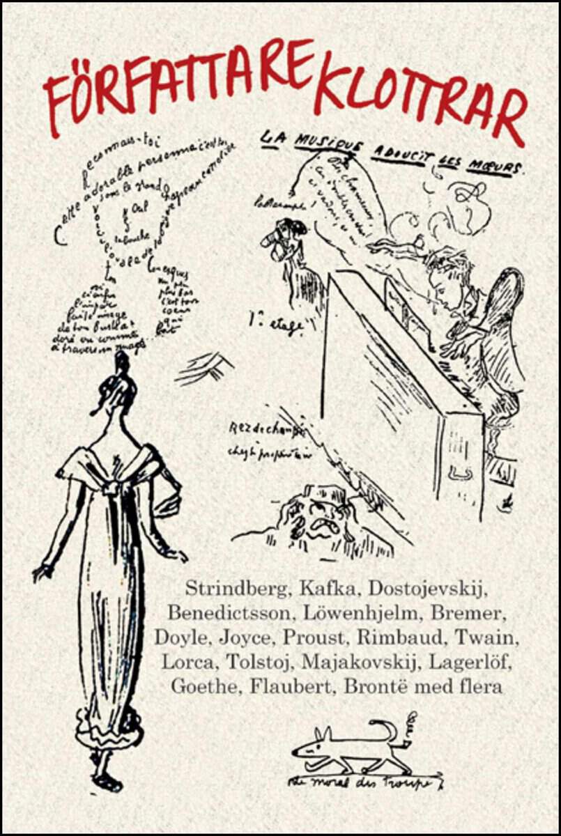 Glas, Peter; Lack, Dekius : Författare klottrar