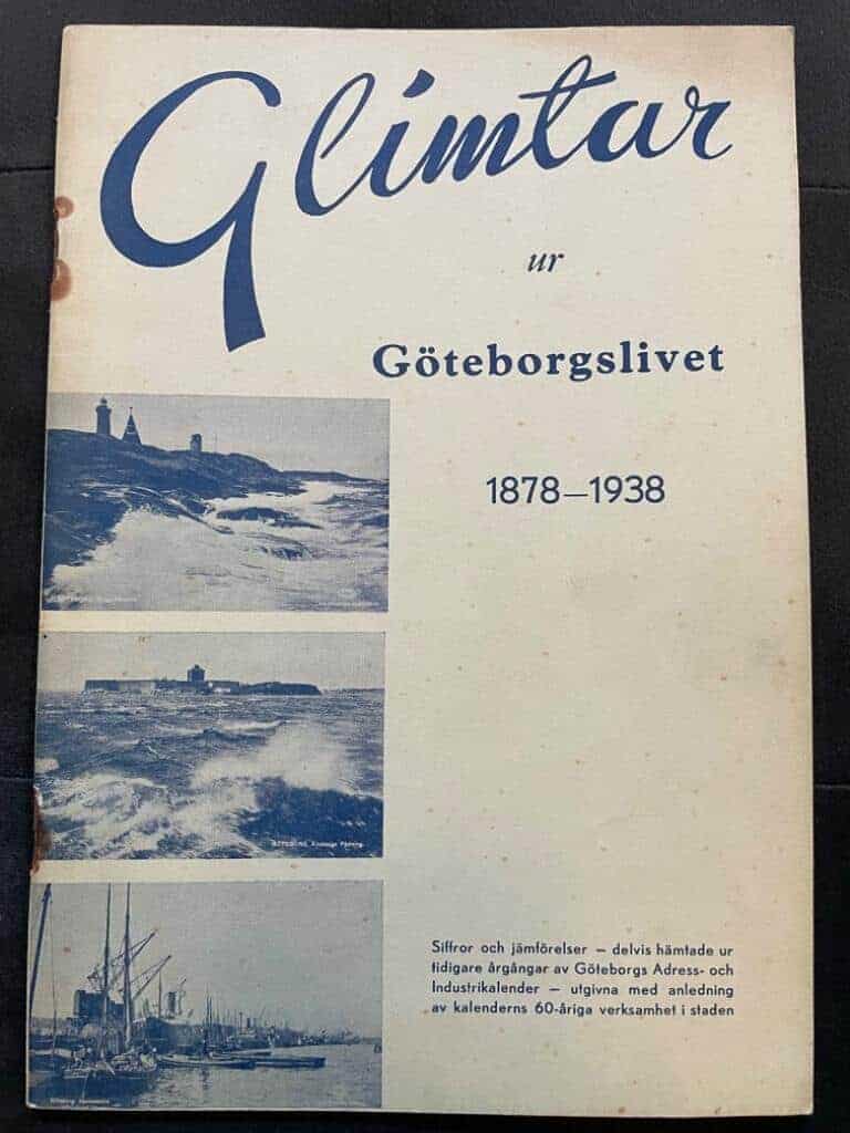 Glimtar ur Göteborgslivet 1878-1938