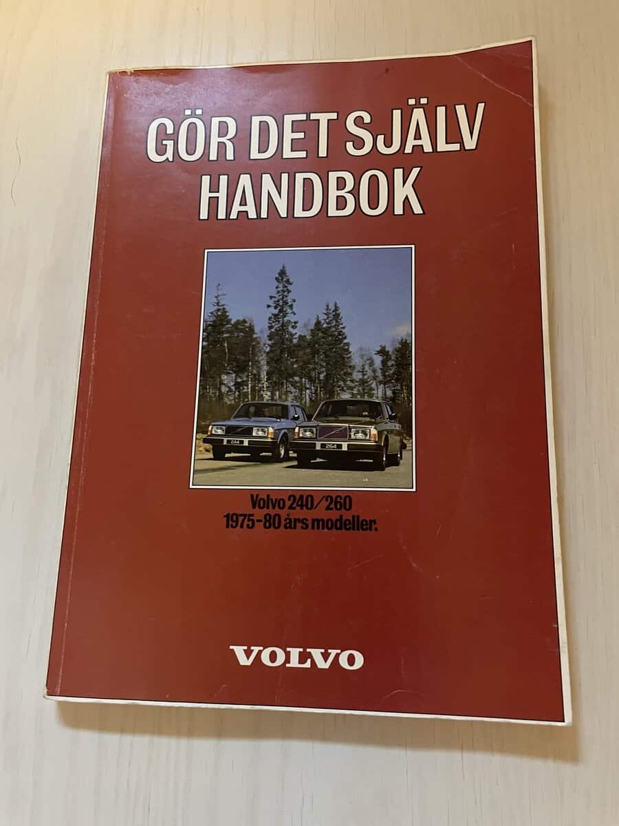 Gör det själv handbok Volvo 240/260 - 1975-80 års modeller
