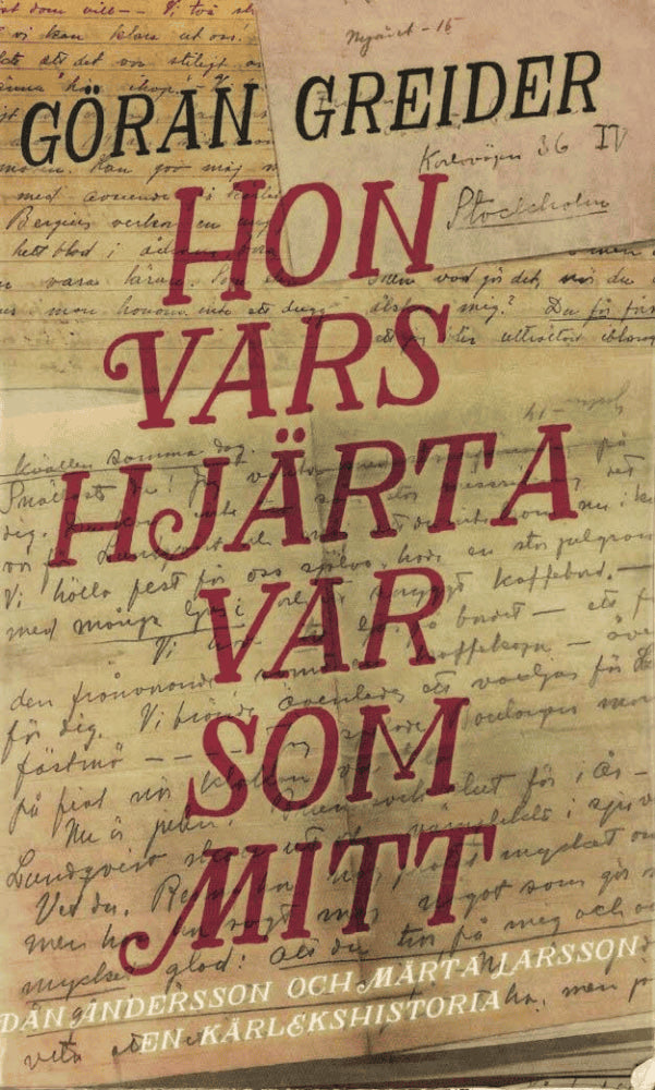Göran Greider : Hon vars hjärta var som mitt