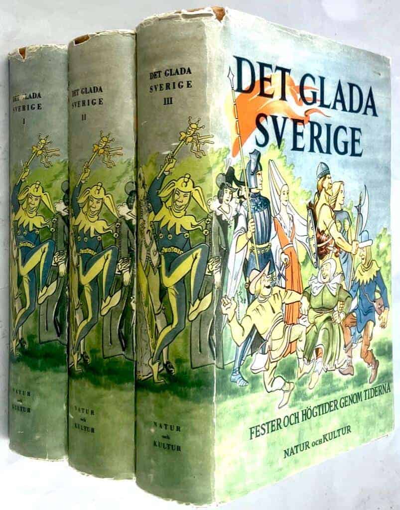 Gösta Berg ; Gustaf Munthe ; B. Idestam-Almqvist ; Birger Beckman : Tre [3] volymer