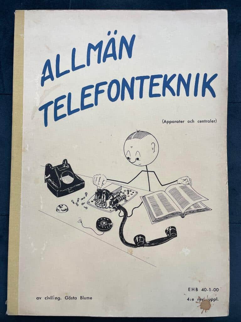 Gösta Blume : Allmän telefonteknik